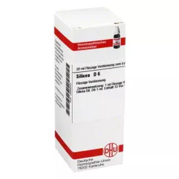 SILICEA D 6 Lahjendus, 20 ml