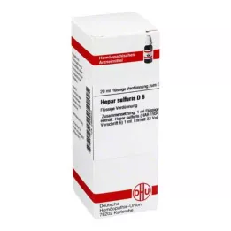 HEPAR SULFURIS D 6 Lahjendus, 20 ml