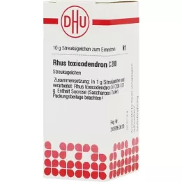 RHUS TOXICODENDRON C 200 graanulid, 10 g