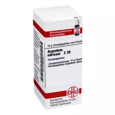 ARGENTUM NITRICUM C 30 graanulid, 10 g