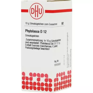 PHYTOLACCA D 12 kapslit, 10 g