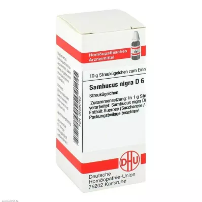 SAMBUCUS NIGRA D 6 kapslit, 10 g