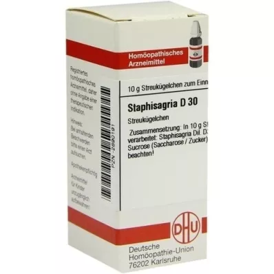 STAPHISAGRIA D 30 kapslit, 10 g