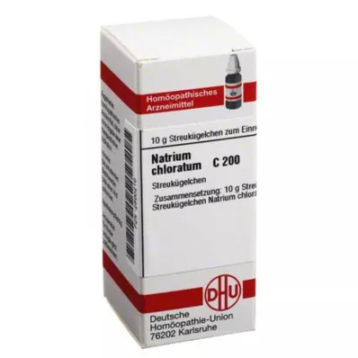 NATRIUM CHLORATUM C 200 graanulid, 10 g