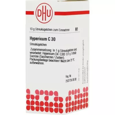 HYPERICUM C 30 graanulid, 10 g