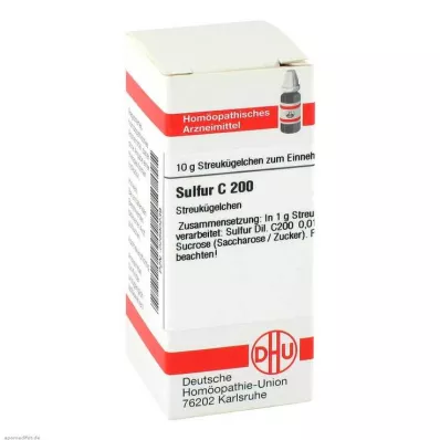SULFUR C 200 graanulid, 10 g