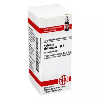 NATRIUM CHLORATUM D 6 kapslit, 10 g
