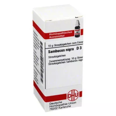 SAMBUCUS NIGRA D 3 kapslit, 10 g