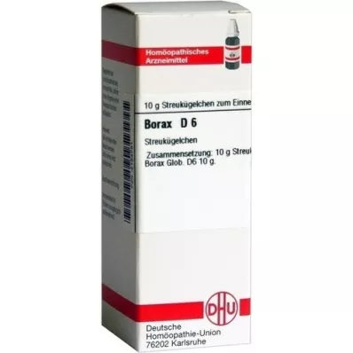 BORAX D 6 kapslit, 10 g