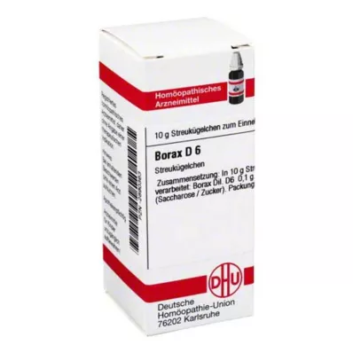 BORAX D 6 kapslit, 10 g