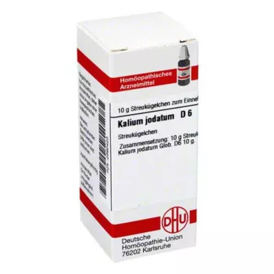 KALIUM JODATUM D 6 kapslit, 10 g