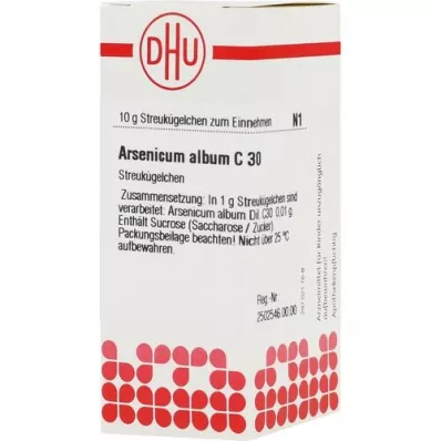 ARSENICUM ALBUM C 30 graanulid, 10 g