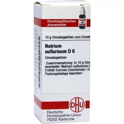NATRIUM SULFURICUM D 6 kapslit, 10 g