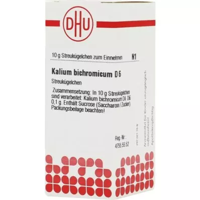 KALIUM BICHROMICUM D 6 kapslit, 10 g