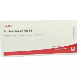 TEREBINTHINA LARICINA D 8 ampulli, 10X1 ml