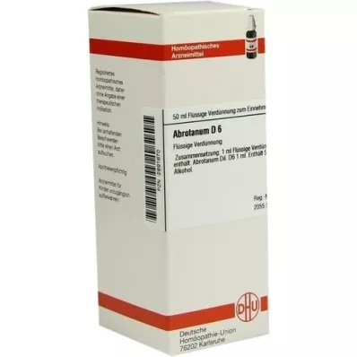 ABROTANUM D 6 Lahjendus, 50 ml