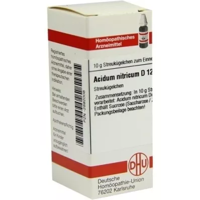 ACIDUM NITRICUM D 12 kapslit, 10 g
