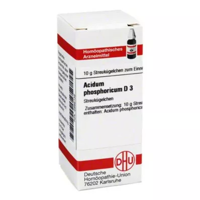 ACIDUM PHOSPHORICUM D 3 kapslit, 10 g