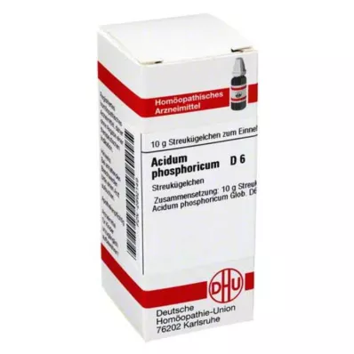 ACIDUM PHOSPHORICUM D 6 kapslit, 10 g