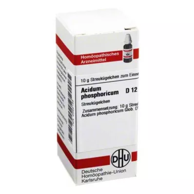 ACIDUM PHOSPHORICUM D 12 kapslit, 10 g