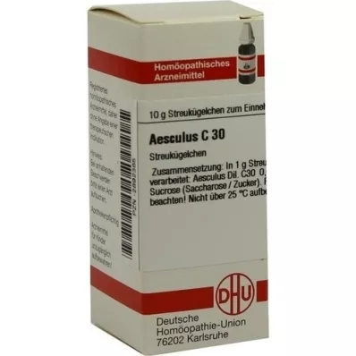 AESCULUS C 30 graanulid, 10 g