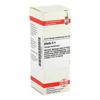 ALFALFA D 4 lahjendus, 20 ml