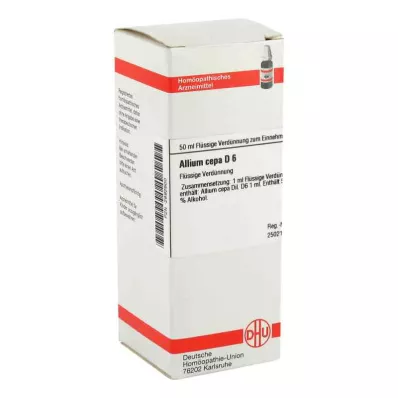 ALLIUM CEPA D 6 Lahjendus, 50 ml ALLIUM CEPA D 6 Lahjendus, 50 ml