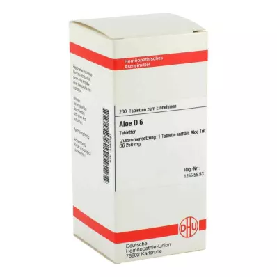 ALOE D 6 tabletti, 200 tk