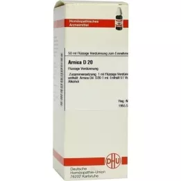 ARNICA D 20 lahjendus, 50 ml