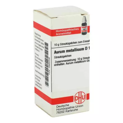 AURUM METALLICUM D 10 kapslit, 10 g