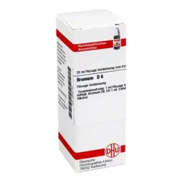 BROMUM D 6 Lahjendus, 20 ml
