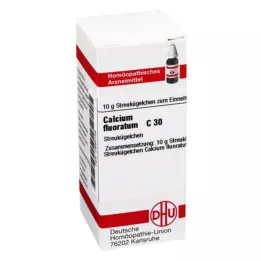 CALCIUM FLUORATUM C 30 graanulid, 10 g