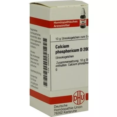 CALCIUM PHOSPHORICUM D 200 kapslit, 10 g