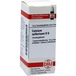 CALCIUM SULFURICUM D 6 kapslit, 10 g