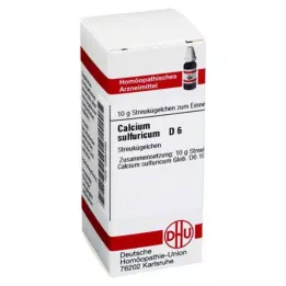 CALCIUM SULFURICUM D 6 kapslit, 10 g