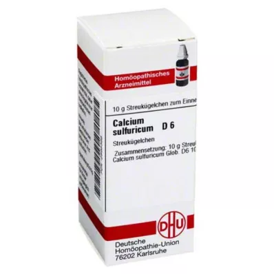 CALCIUM SULFURICUM D 6 kapslit, 10 g
