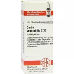 CARBO VEGETABILIS C 30 graanulid, 10 g