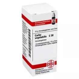 CARBO VEGETABILIS C 30 graanulid, 10 g