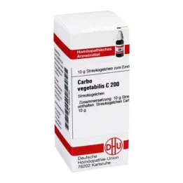 CARBO VEGETABILIS C 200 graanulid, 10 g