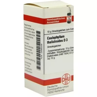 CAULOPHYLLUM THALICTROIDES D 3 kapslit, 10 g