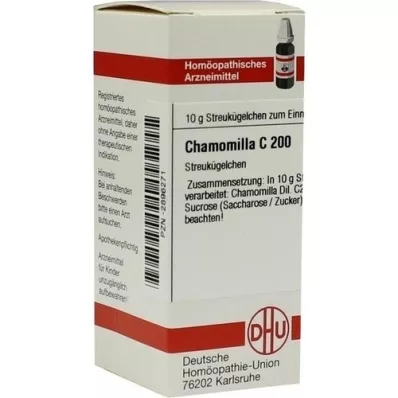 CHAMOMILLA C 200 graanulid, 10 g