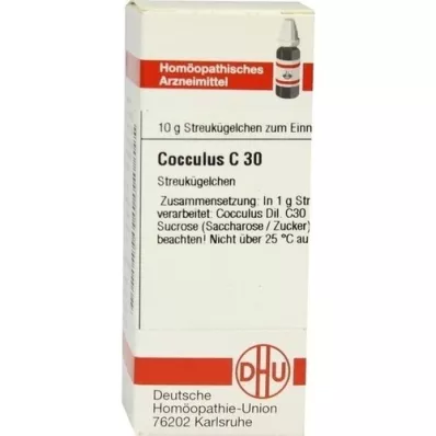 COCCULUS C 30 graanulid, 10 g