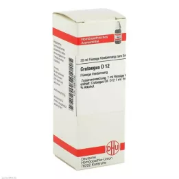 CRATAEGUS D 12 Lahjendus, 20 ml