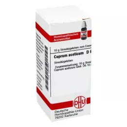 CUPRUM ACETICUM D 6 kapslit, 10 g