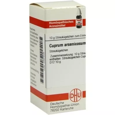 CUPRUM ARSENICOSUM D 12 kapslit, 10 g