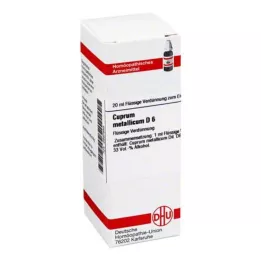 CUPRUM METALLICUM D 6 Lahjendus, 20 ml