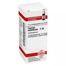 CUPRUM METALLICUM C 30 graanulid, 10 g