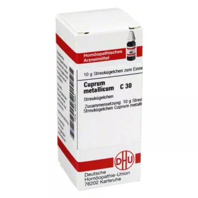 CUPRUM METALLICUM C 30 graanulid, 10 g