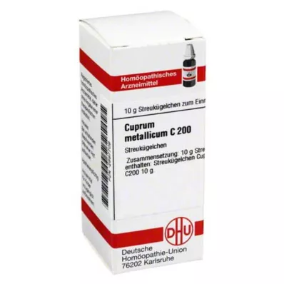 CUPRUM METALLICUM C 200 graanulid, 10 g