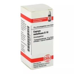CUPRUM METALLICUM D 10 kapslit, 10 g